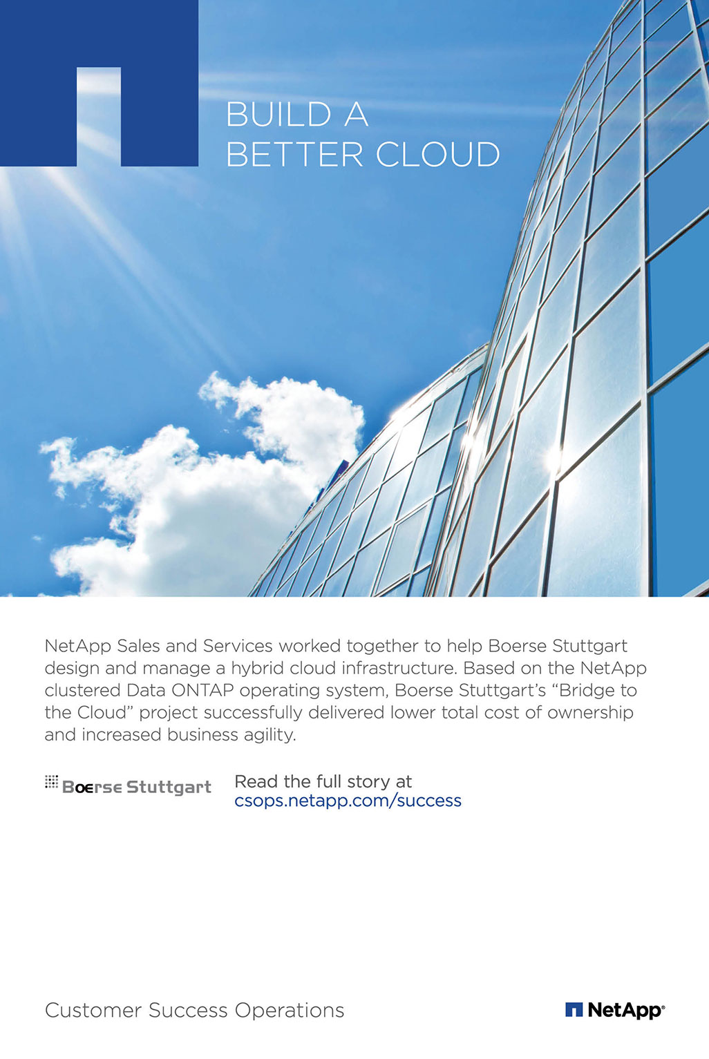 Envision Media | Print | NetApp Customer Success Posters