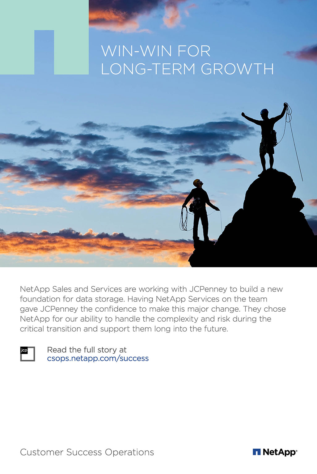 Envision Media | Print | NetApp Customer Success Posters